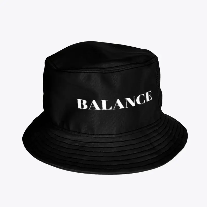 "Balance" bucket hat