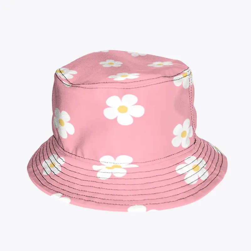 Floral Pattern Bucket Hat