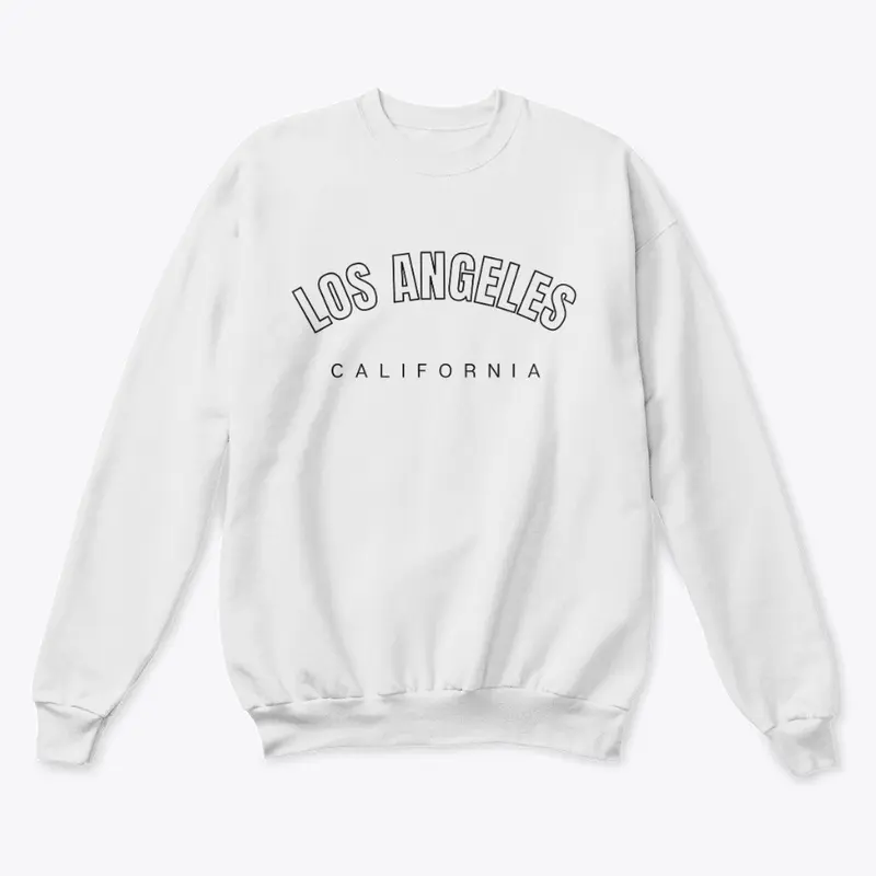 Los Angeles Round Neck Sweatshirt